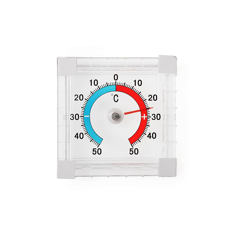 Термометр оконный
биметаллический, квадратный
