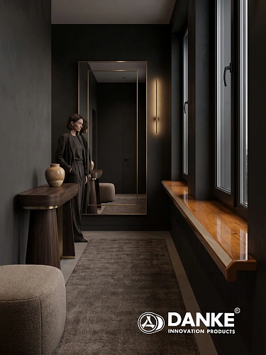Подоконник Данке Премиум бруно глянец
