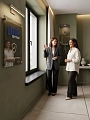 Подоконник Витраж Дизайн Антрацит